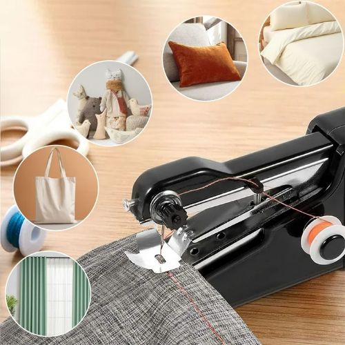 Handheld Sewing Machine, BYLD Cordless Mini Portable Electric Hand Sewing Machine, USB Electric Quick Stitch For Fabric Pet Clothes DIY