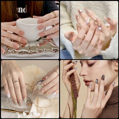 BYLD 600pcs Extra Short Almond Nail Tips, 12 Sizes Natural Gel Short Oval Nail Tips with Tip Primer Cover, Pre-shaped Full Matte Oval Gel Press On Nails Clear Soft Fake Nails for Daily Nail Art
