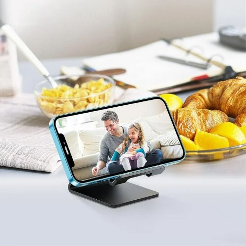 BYLD Universal Cell Phone Tablet Mount Holder,  Desktop Phone Holder Dock Fit foriPhone 13 12 Pro Max 11 Xs XR 8 Plus, iPad, Samsung Galaxy, Google Pixel, Android Phones
