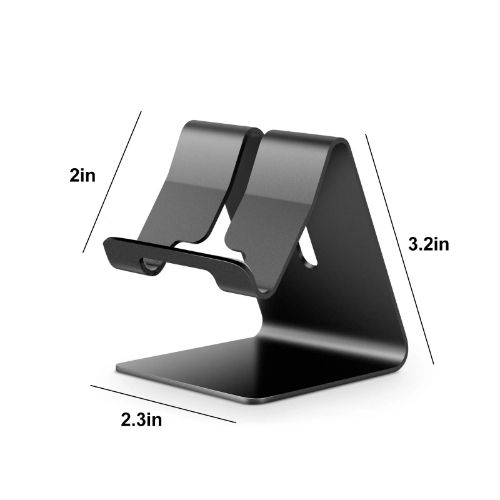 BYLD Universal Cell Phone Tablet Mount Holder,  Desktop Phone Holder Dock Fit foriPhone 13 12 Pro Max 11 Xs XR 8 Plus, iPad, Samsung Galaxy, Google Pixel, Android Phones