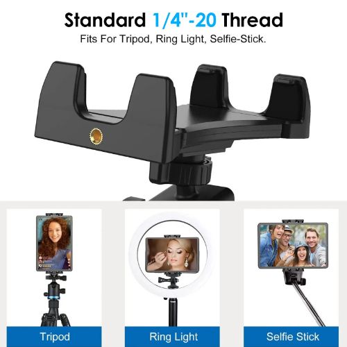 BYLD Car Cup Holder Mount for Phone Tablet, Rotatable Cell Phone Car Cup Cradles Fit for 4.7"-12.9" iPhone iPad Pro Air Mini, Samsung, Galaxy Tab