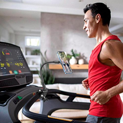 BYLD 360° Rotation Magnetic Phone Mount, Bike Stroller Phone Holder, Gooseneck Wheelchair Boat Shopping Cart Mount, Pole Bar Tube Handlebar Clamp for All 4-7" Smartphone, iPhone 16 15, Galaxy S24