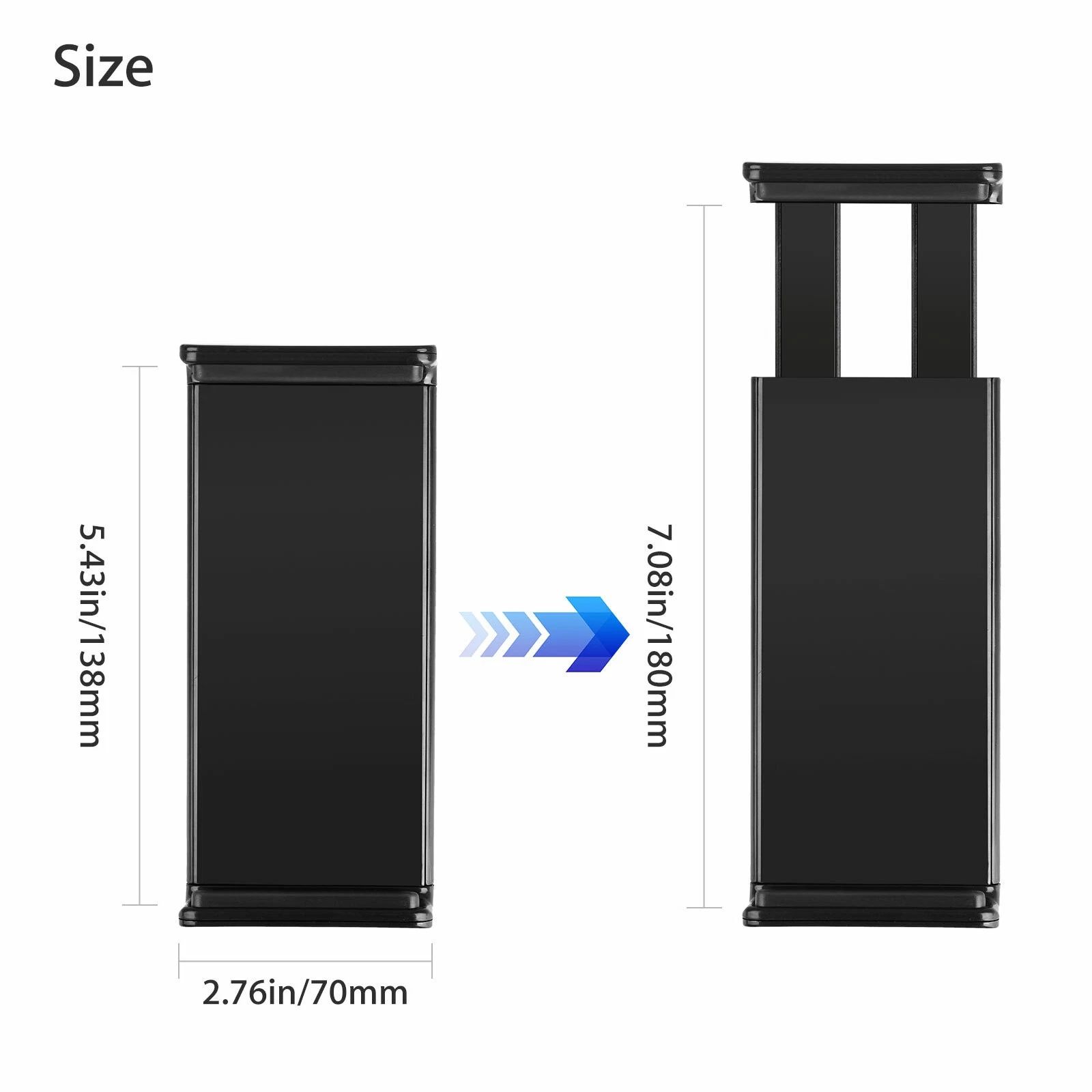 BYLD Car CD Slot Tablet Mount, 360° Rotation Universal Adjust Car CD Slot Tablet/Phone Mount Holder for 8-10" iPad/Galaxy Tab