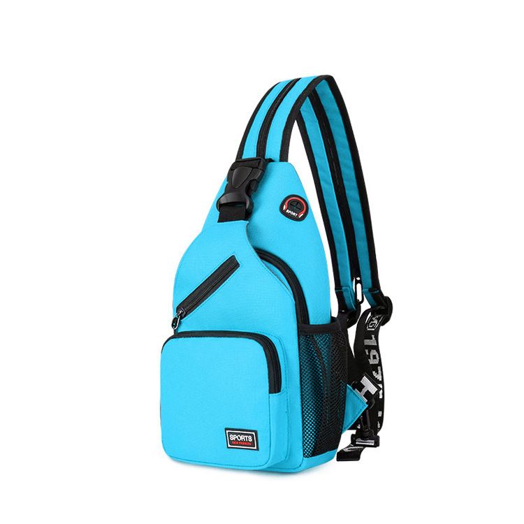 BYLD Men Women Waterproof Crossbody Bag Sling Shoulder Chest Pack Travel Sports Fitness Backpack, Large Capacity Functional Messenger Bag for Outdoor