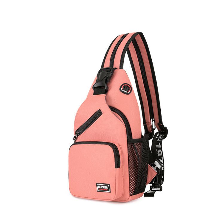 BYLD Men Women Waterproof Crossbody Bag Sling Shoulder Chest Pack Travel Sports Fitness Backpack, Large Capacity Functional Messenger Bag for Outdoor