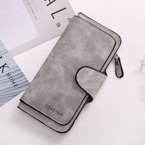BYLD Women's Long Multi-Card Wallet Soft Leather Clutch Cash ID Credit Holder Bag Lady Purse Phone Handbag