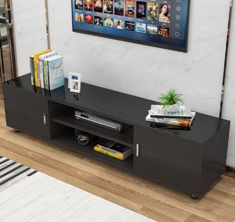 Stylish Black Tv stand 4ft