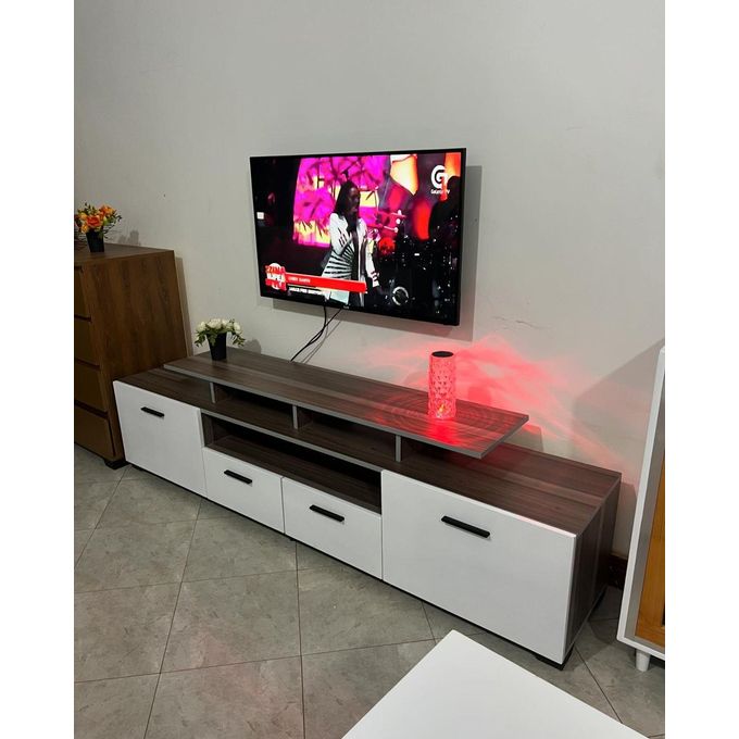 Modern Design Wooden Tv Stand 6FT for up to 65" TV