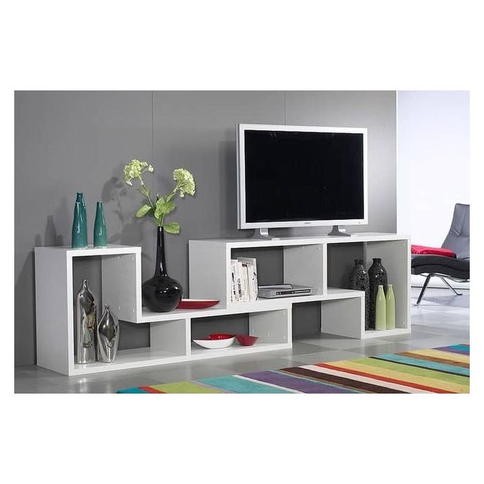 Extendable Wooden Tv Stand  5Ft