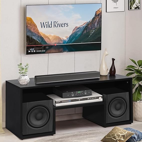 Ohio Wooden Tv Stand 4ft