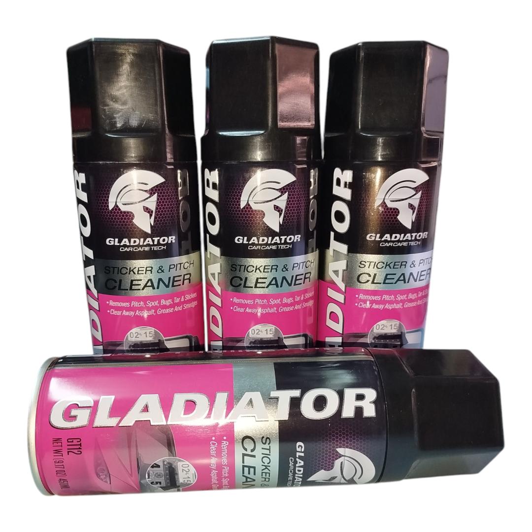GLADIATOR STICKER AND PITCH CLEANER