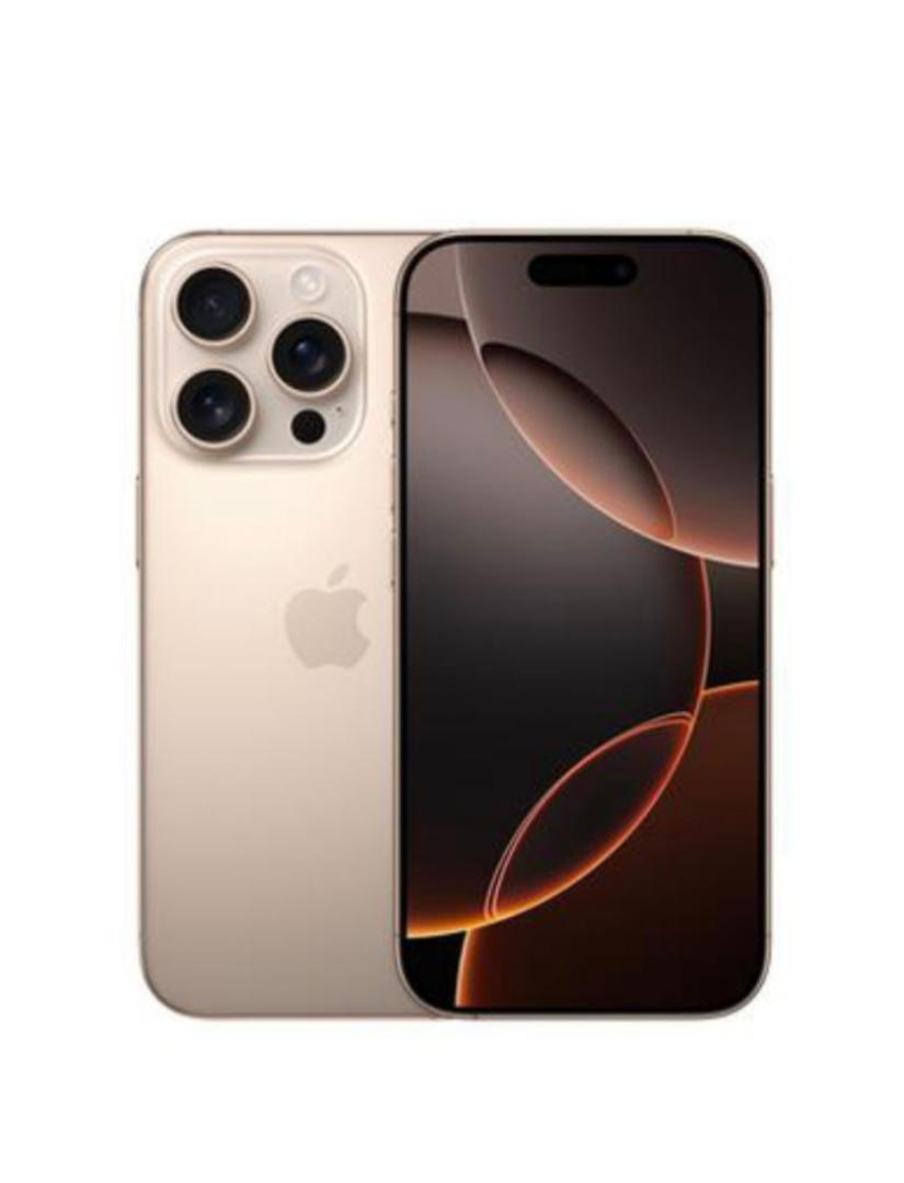 BRAND NEW IPHONE 16 Pro Max 256/8GB RAM, PHYSICAL SIM with eSim, 6.9" AMOLED SCREEN SIZE, A18 Pro Bionic, 4685mAh BATTERY, 48MP CAMERA..COLOR Natural Desert..1 YEAR APPLE WARRANTY