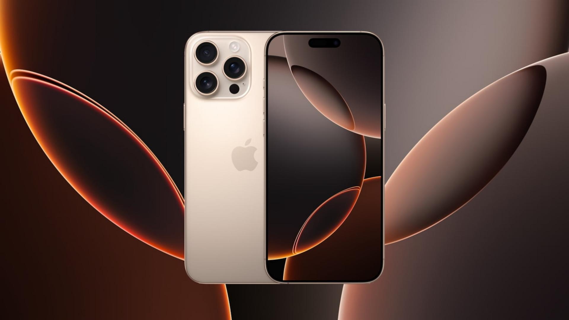 BRAND NEW IPHONE 16 Pro Max 256/8GB RAM, PHYSICAL SIM with eSim, 6.9" AMOLED SCREEN SIZE, A18 Pro Bionic, 4685mAh BATTERY, 48MP CAMERA..COLOR Natural Desert..1 YEAR APPLE WARRANTY