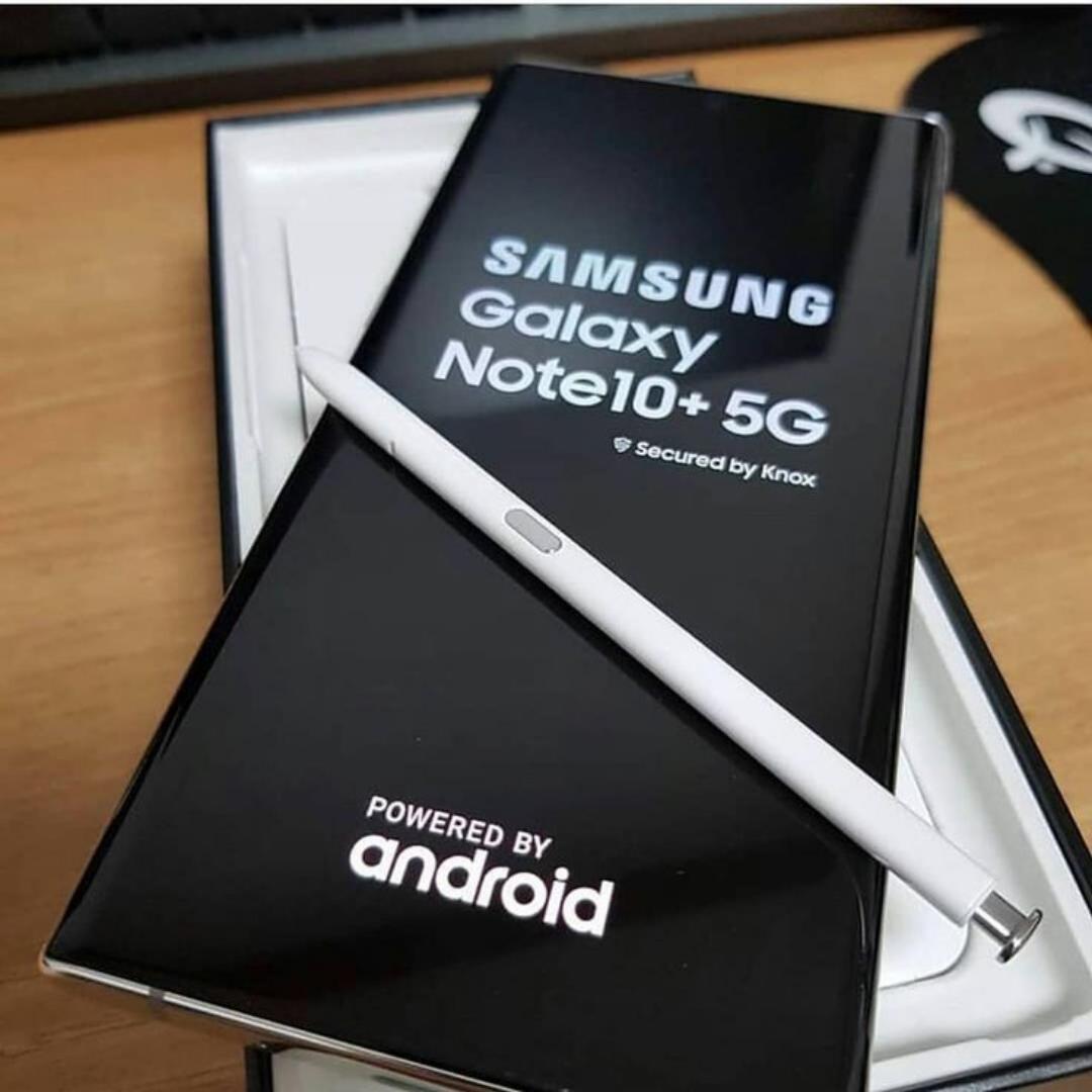 Brand New Samsung Galaxy Note10+ Single sim+esim 12GB+256GB 6.8" Snapdragon
