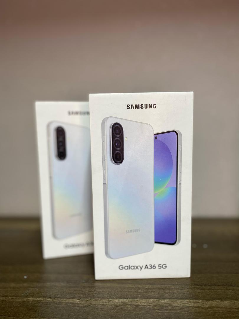 BRANDNEW Samsung Galaxy A36 5G..2yrs Warr. 256/8GB RAM 6.7" 120Hz AMOLED Display 50MP Triple Camera Android 15 Snapdragon 6 Gen 3 45W 5000mAh IP67 Dust Water Resistant Type-C Charge Smart Phones phone