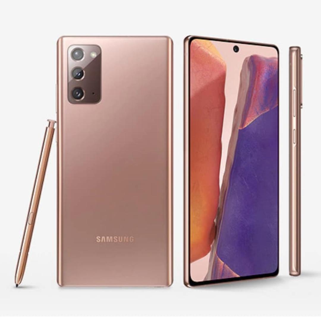 Refurbished Samsung Galaxy Note 20 256GB+8GB 64MP 6.7" 4500mAh Fingerprint unlock phone Dual SIM 4G phone