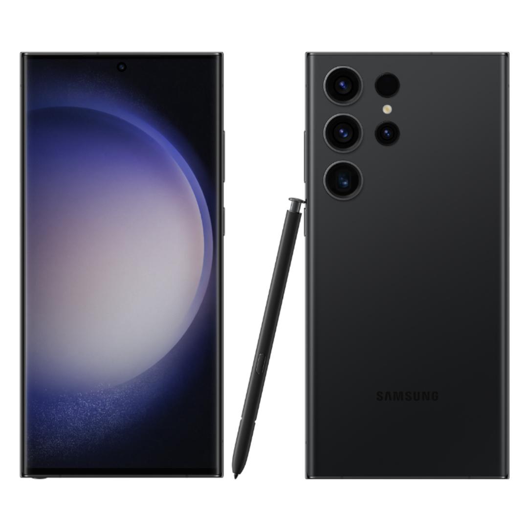 BRAND NEW SAMSUNG S23ULTRA 512/12GB RAM Battery: 5000 mAh
Main camera: 200MP + 12MP + 10MP + 10MP
Front camera: 12 MP
Display: 6.8 inch + 120Hz AMOLED display
Processor: Snapdragon 8 Gen2