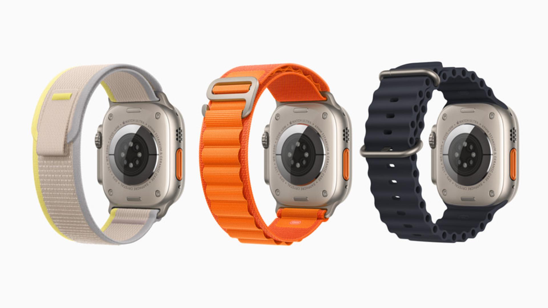 Apple Watch Ultra 1 – Rugged Power on Your Wrist.
49mm Retina Display • Dual-GPS • 36-Hour Battery • Titanium Body • 100m Water Resistance • All-Day Health & Fitness Tracking.