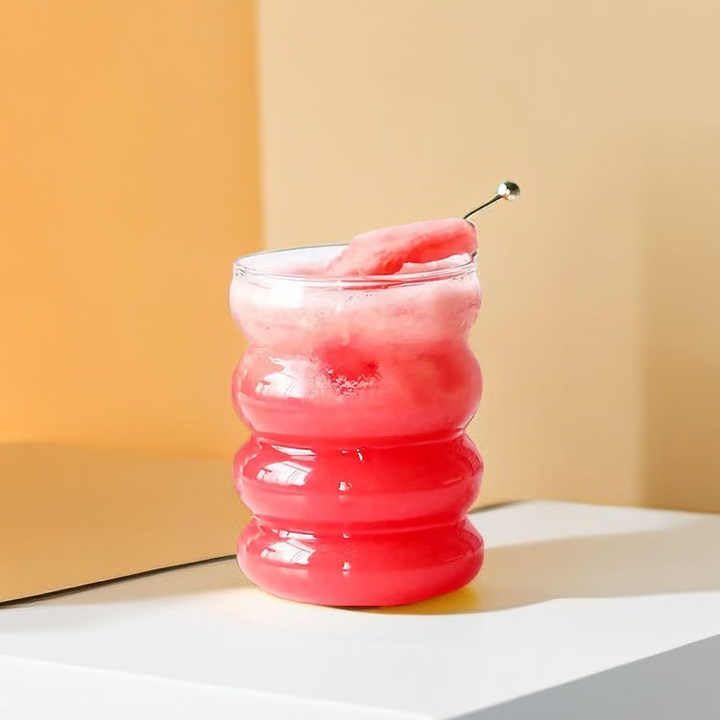 Ripple Drinking Glasses Cup Cocktail Glass 500ml