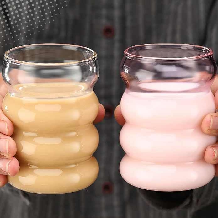 Ripple Drinking Glasses Cup Cocktail Glass 500ml