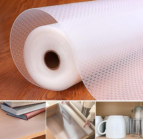 Shelf Liner, Non Slip Shelf Liner for Kitchen Cabinets,Drawers,Shelves,Wide Shelf Liner Non Slip, Drawer Liners Non Adhesive for Kitchen Cabinets,Bedroom Dresser