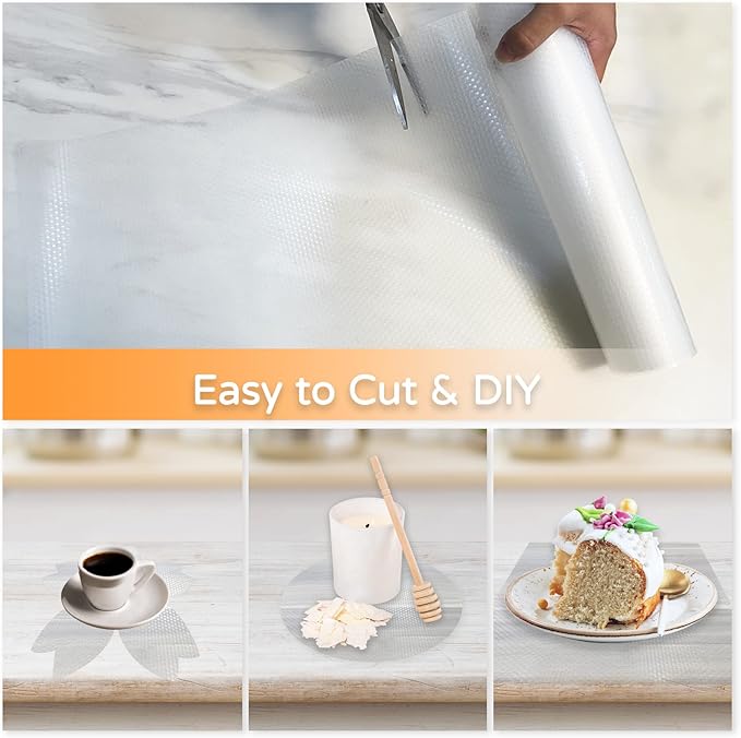Shelf Liner, Non Slip Shelf Liner for Kitchen Cabinets,Drawers,Shelves,Wide Shelf Liner Non Slip, Drawer Liners Non Adhesive for Kitchen Cabinets,Bedroom Dresser