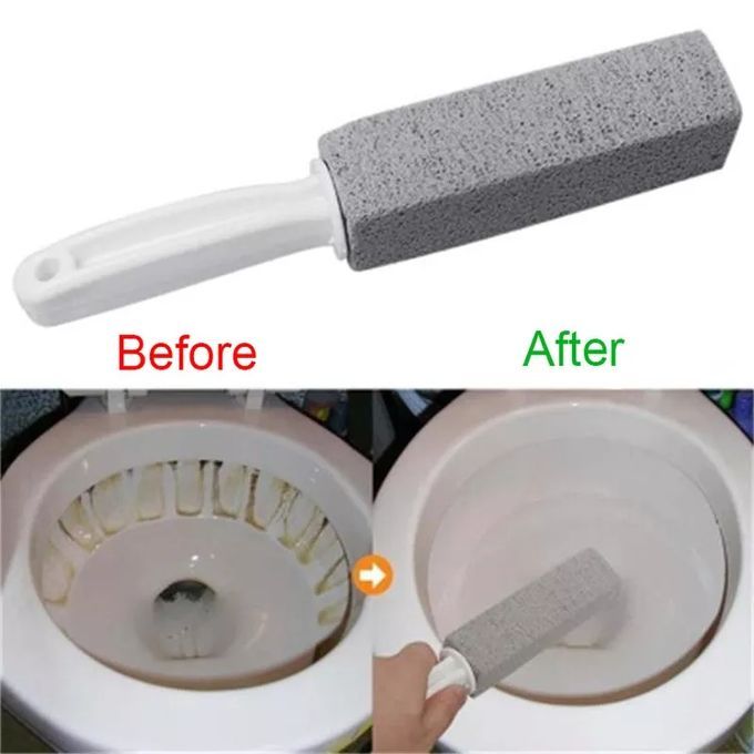 Pumice Stone Toilet Bowl Cleaner, Pumice Stone for Toilet Cleaning, Toilet Pumice Stone with Handle