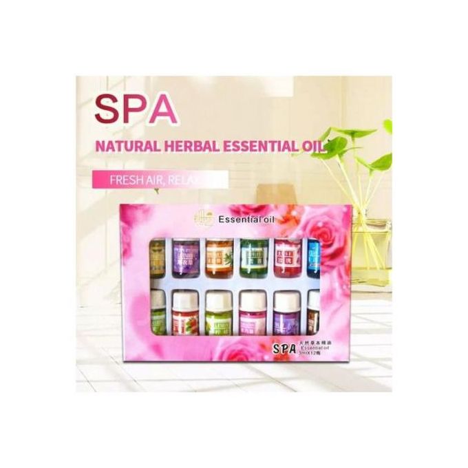 12pc/Set Body Beauty Essential Oil Water Soluble For Humidifier Air Purifier Incense Aromatherapy