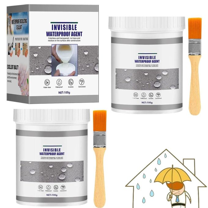 Super Strong Bonding Sealant, Invisible Waterproof Agent for Reliable Leak Repairs, Transparent Waterproof Insulating Adhesive for Wall Repair and Anti-Leak Coating