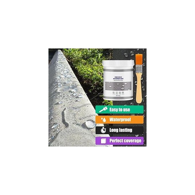 Super Strong Bonding Sealant, Invisible Waterproof Agent for Reliable Leak Repairs, Transparent Waterproof Insulating Adhesive for Wall Repair and Anti-Leak Coating