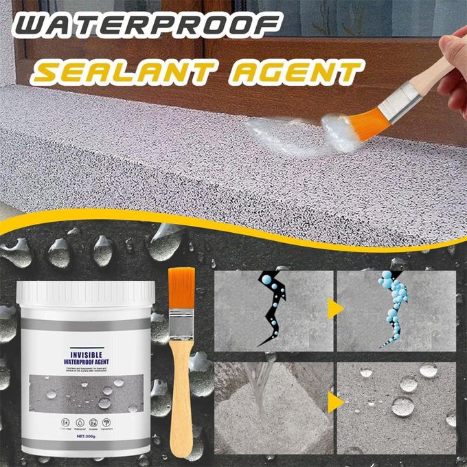 Super Strong Bonding Sealant, Invisible Waterproof Agent for Reliable Leak Repairs, Transparent Waterproof Insulating Adhesive for Wall Repair and Anti-Leak Coating
