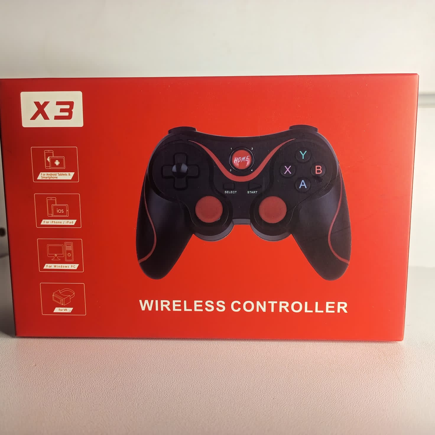 X3 wireless game pad