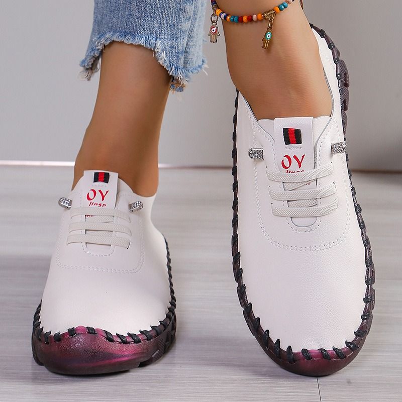 Africa new spring/summer new cross-border soft sole Rome breathable retro casual suture beef tendon sole large size men's and women's single shoes