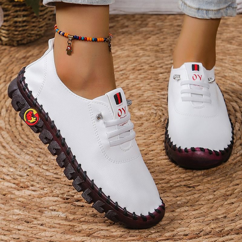 Africa new spring/summer new cross-border soft sole Rome breathable retro casual suture beef tendon sole large size men's and women's single shoes