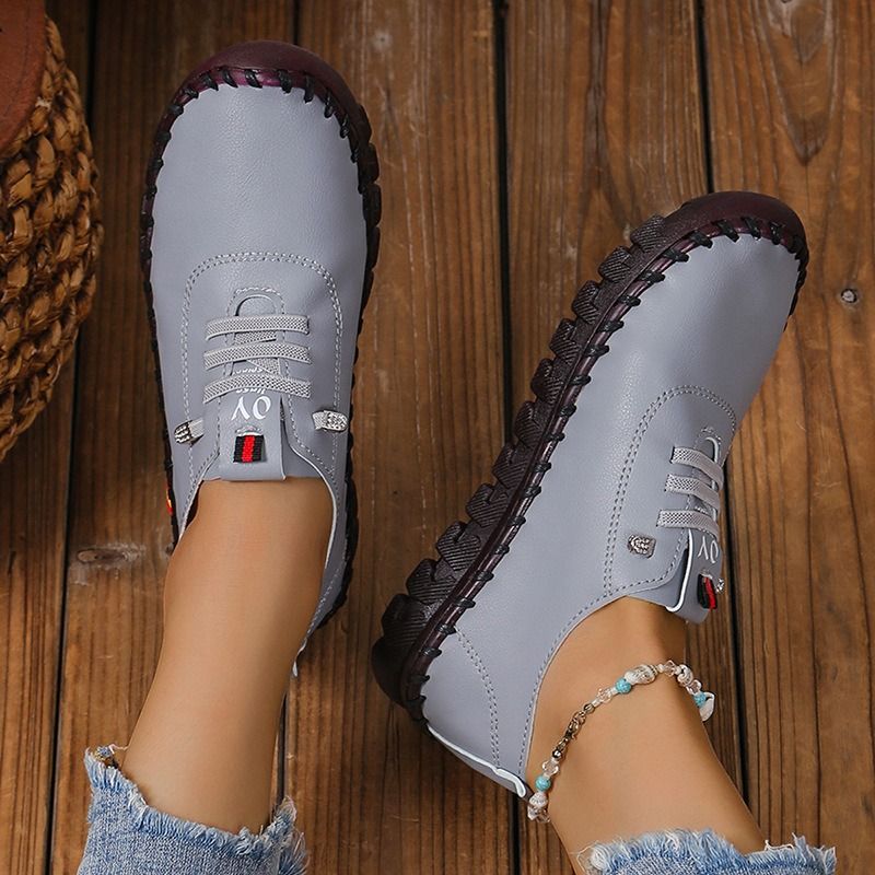 Africa new spring/summer new cross-border soft sole Rome breathable retro casual suture beef tendon sole large size men's and women's single shoes