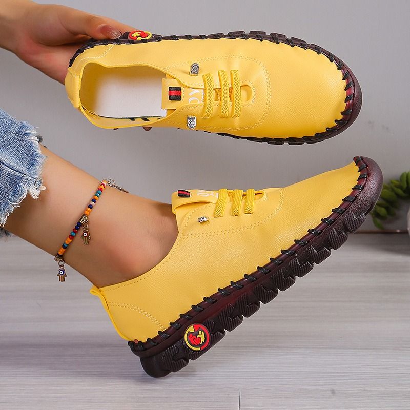 Africa new spring/summer new cross-border soft sole Rome breathable retro casual suture beef tendon sole large size men's and women's single shoes