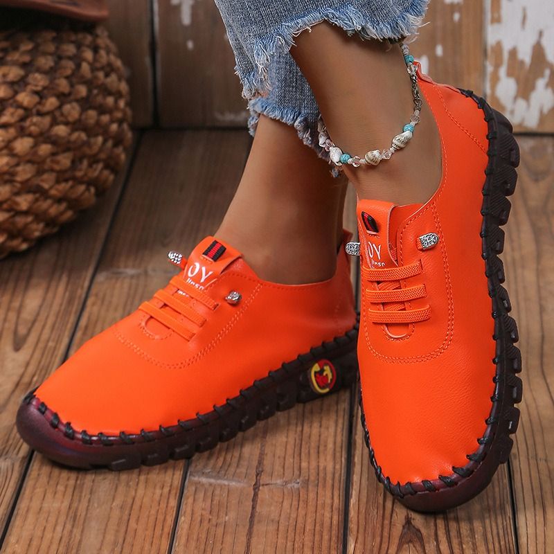 Africa new spring/summer new cross-border soft sole Rome breathable retro casual suture beef tendon sole large size men's and women's single shoes