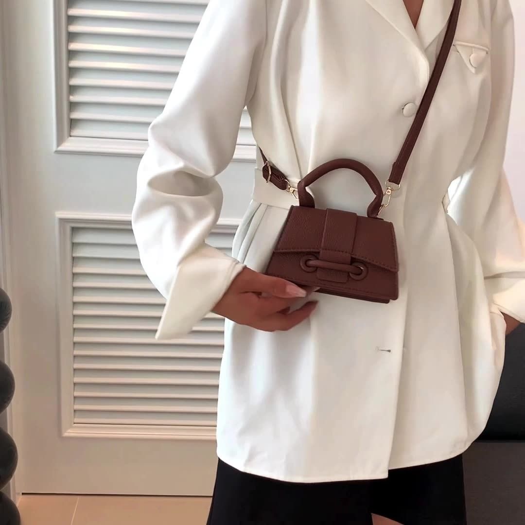 Africa's new women's bag 2024 new fashion everything trend crossbody bag niche popular shoulder bag casual mini bag