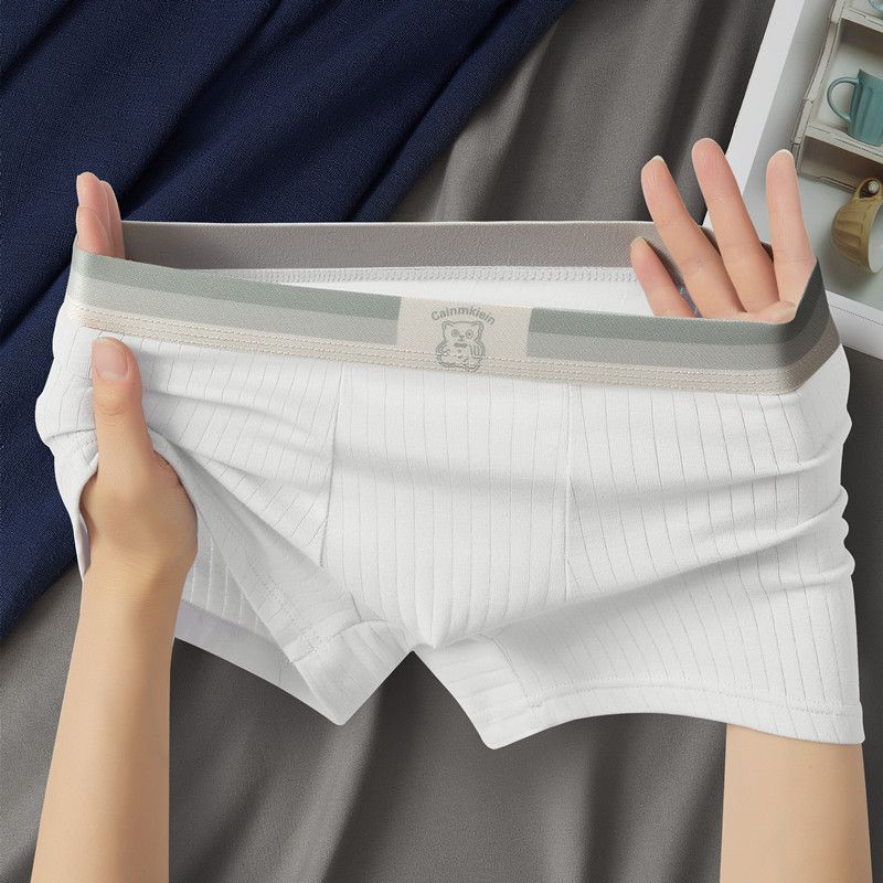 Africa new men's underwear men's pure cotton boxers breathable boxers high-grade trend shorts personality boys pants
