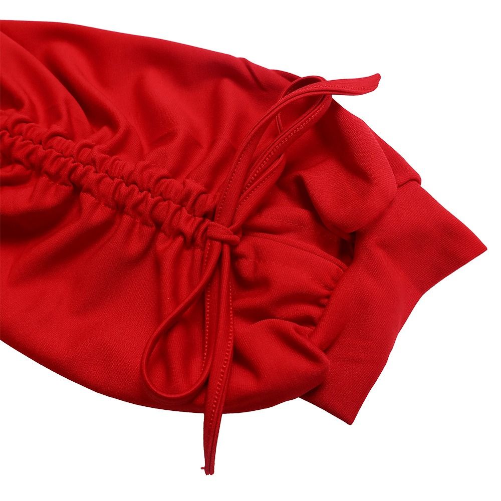 Spring and Autumn 2025 Africa Europe America D471 Women's New Fashion V-neck Draw Rope Fold Skirt Elegant Large-size Dress Pleating Craft Long Sleeve Umbrella Skirt Elegant Style,