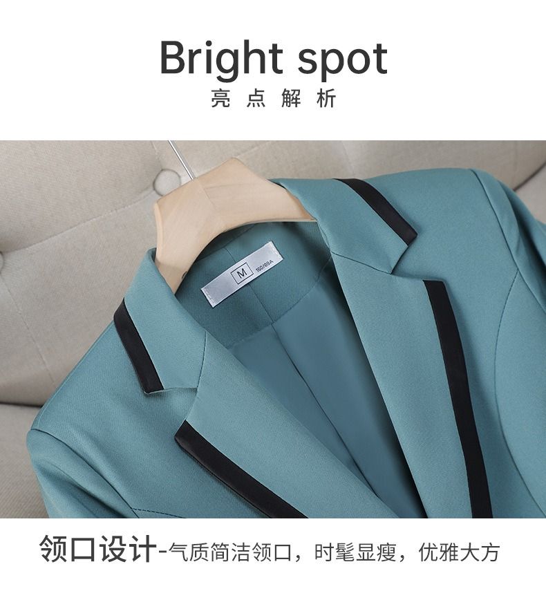 2025 African European Formal Women's Professional Wear Stylish Western Suit Sets Korean Style Slim-fit Elegant Suitable College Students High-end Office Work Wear Intellectual Commuting Elegant