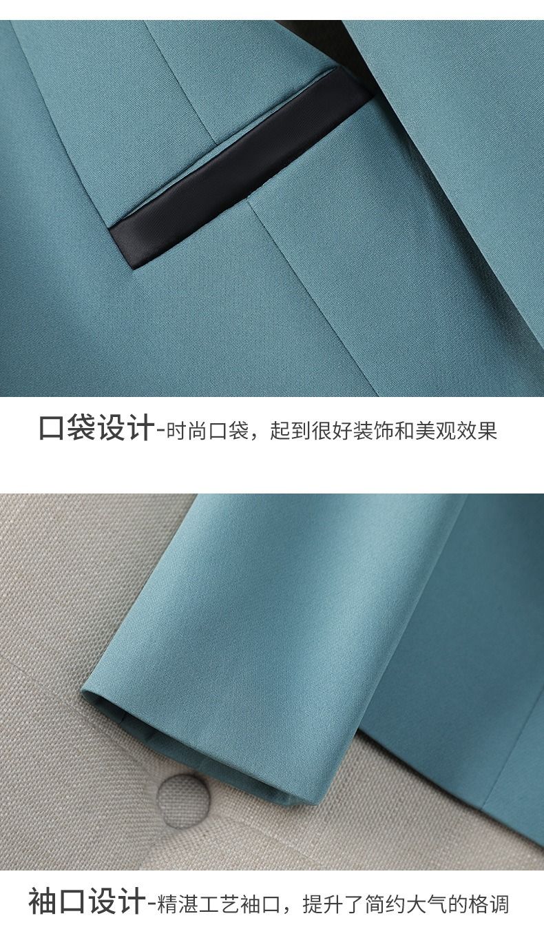 2025 African European Formal Women's Professional Wear Stylish Western Suit Sets Korean Style Slim-fit Elegant Suitable College Students High-end Office Work Wear Intellectual Commuting Elegant