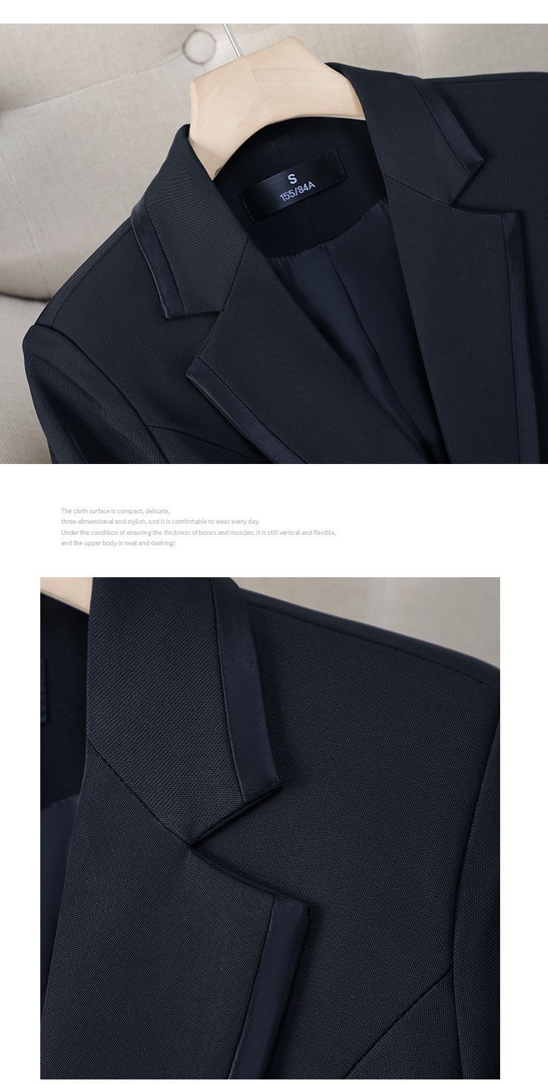 2025 African European Formal Women's Professional Wear Stylish Western Suit Sets Korean Style Slim-fit Elegant Suitable College Students High-end Office Work Wear Intellectual Commuting Elegant