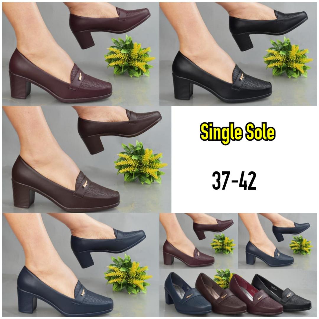 High quality orthopedic, lightweight,classy,anti noise heels,padded innersoles ladies / women shoes _normal fitting