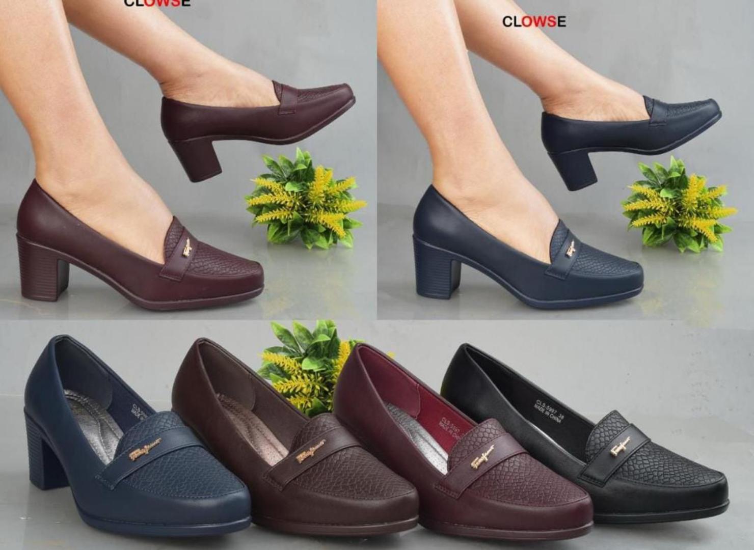 High quality orthopedic, lightweight,classy,anti noise heels,padded innersoles ladies / women shoes _normal fitting