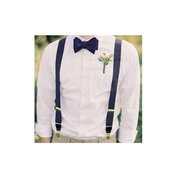 quality Men women Adjustable Suspenders– Elastic Y-Shape Braces with Strong Metal Clips, Stylish Formal Accessory for Weddings, Parties, Tuxedos & Business Outfits