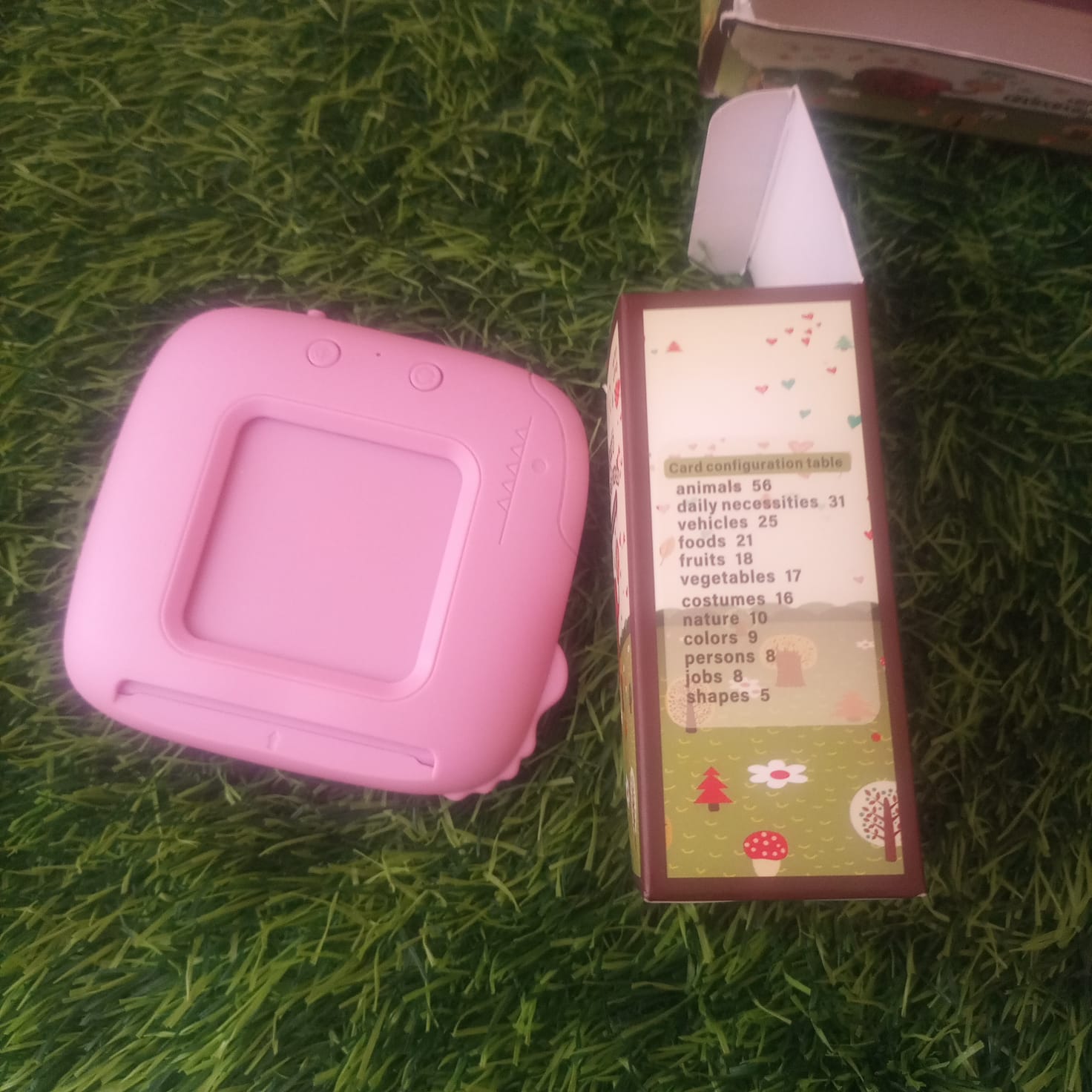 Interactive Toddler Learning Card Reader – Educational Talking Flash Cards Toy for Kids Ages 2–5 | Alphabet, Numbers, Animals, Colors & Words Early Education Speech Development Toy