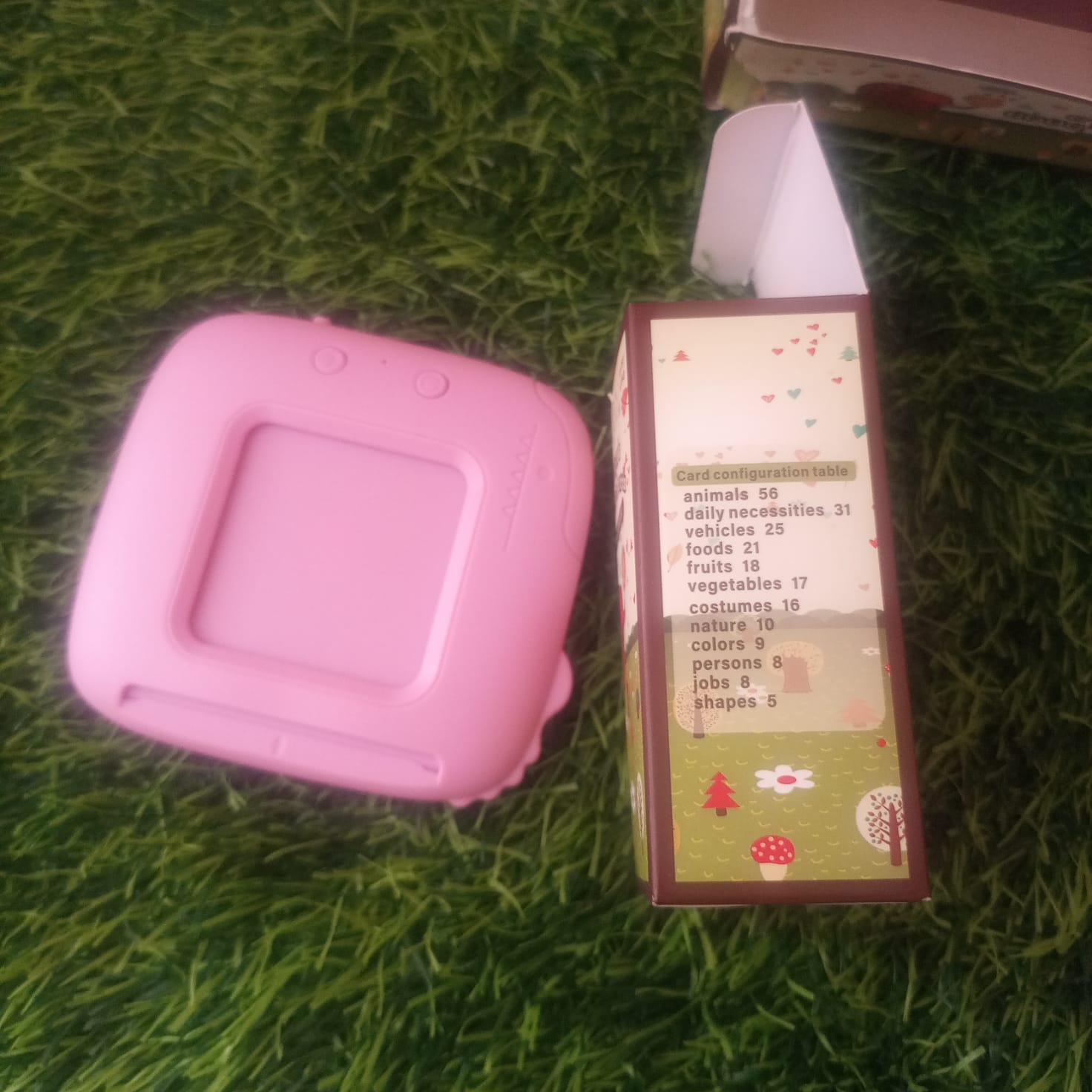 Interactive Toddler Learning Card Reader – Educational Talking Flash Cards Toy for Kids Ages 2–5 | Alphabet, Numbers, Animals, Colors & Words Early Education Speech Development Toy