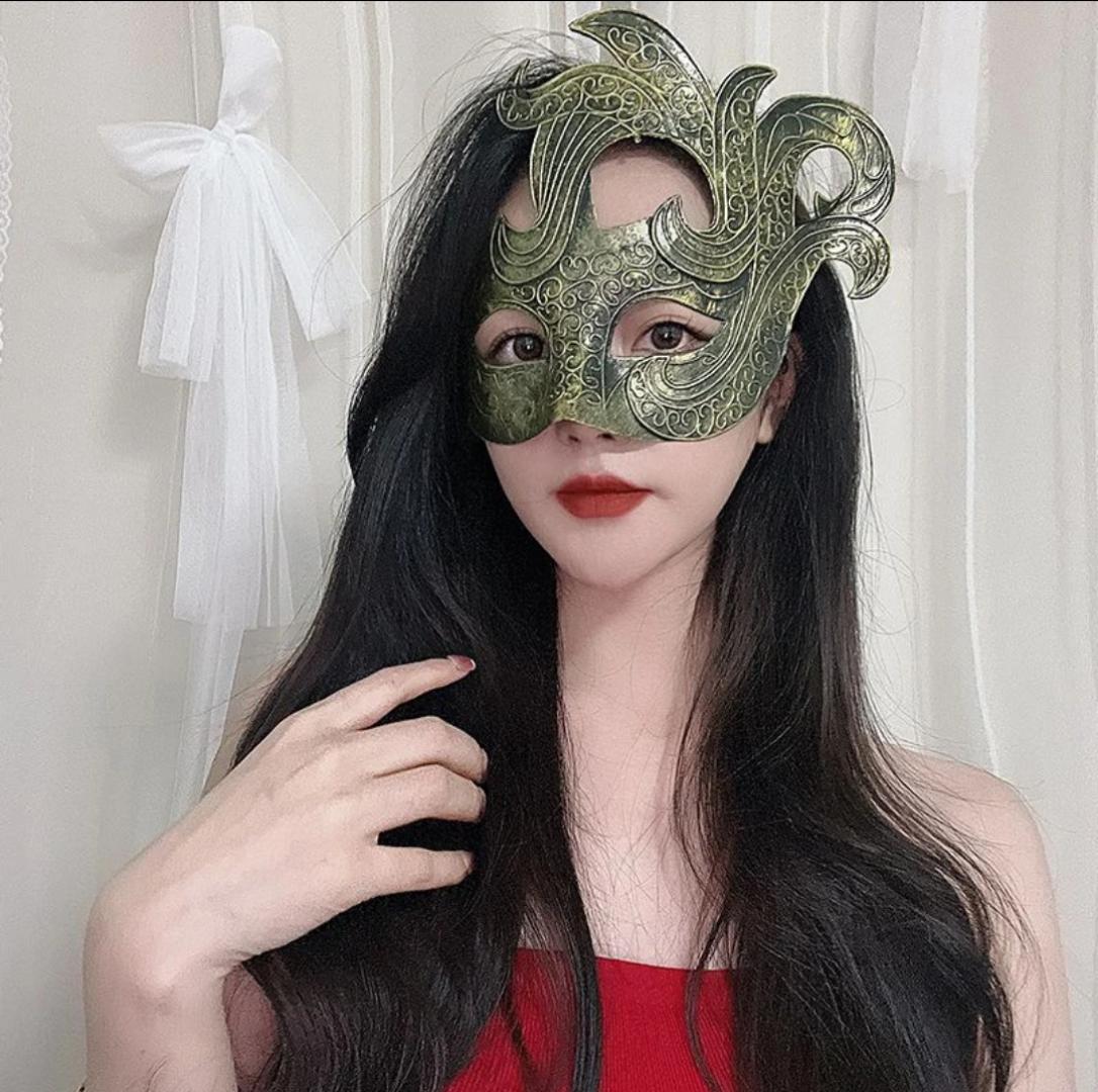 Phoenix vintage masquerade mask.Cosplay Mask The Phantom Dancer Mask Photo Prop Party Cosplay Props Prom Party Supplies Half Face Mask Halloween Masks