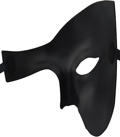 Masquerade Cosplay Masks Fashion Creative Phantom Half Face Mask Carnival Costume Props Halloween Party Anonymous Face Opera one eyed masquerade mask